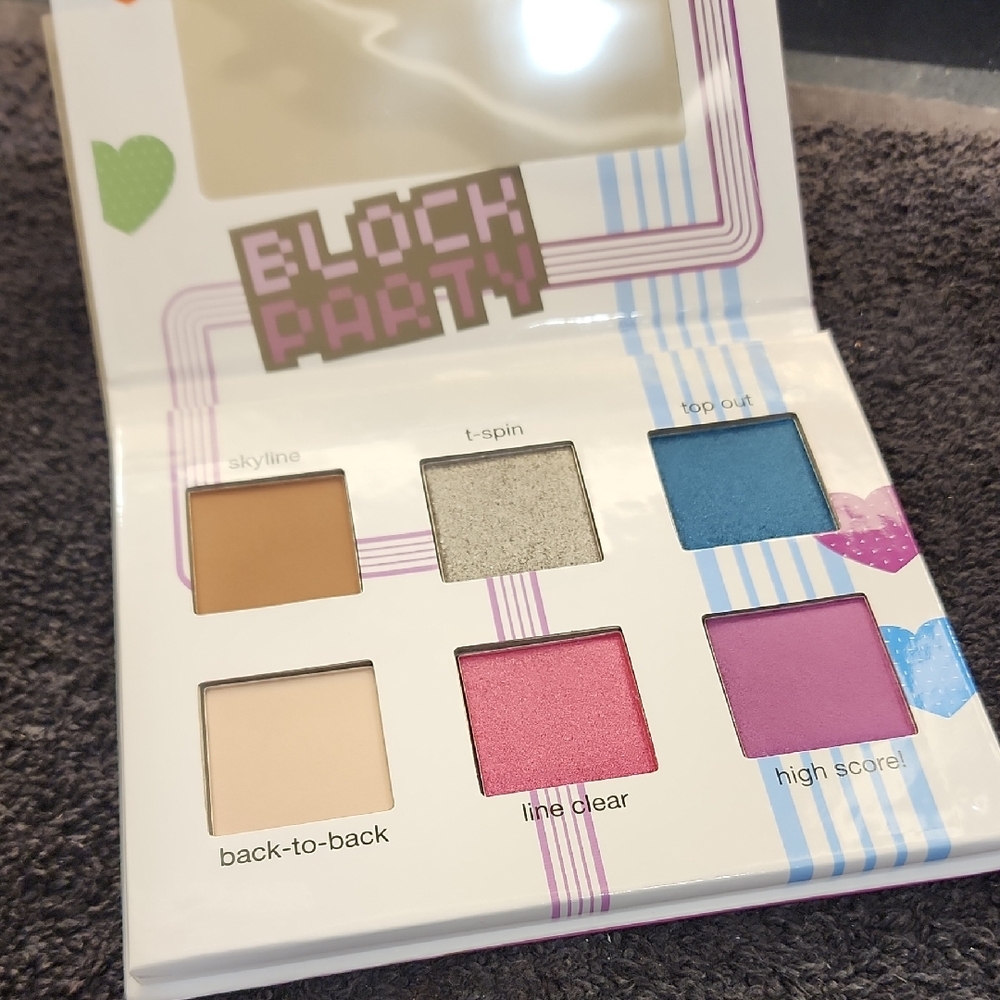 Tetris X Ipsy Block Party Eyeshadow Palette - Vibrant Colors